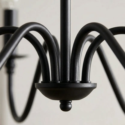 VELARA – Multi-Arm Candelabra Chandelier for Dining Room, Living Room and Entryway